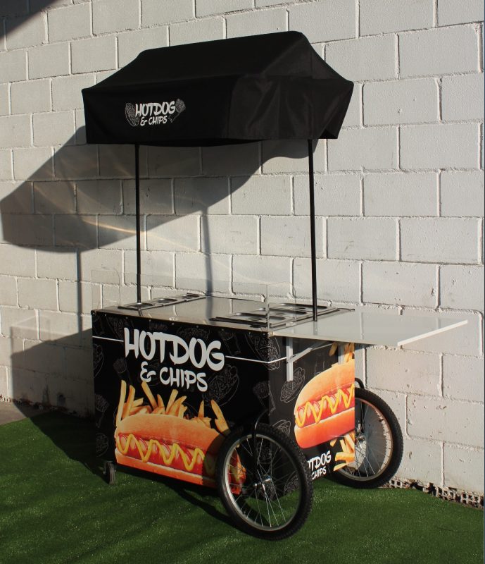 Descubre los Mejores Carritos para Tu Evento 4 Carrito 110 Hot Dog Deluxe HOT DOG AND CHIPS 2