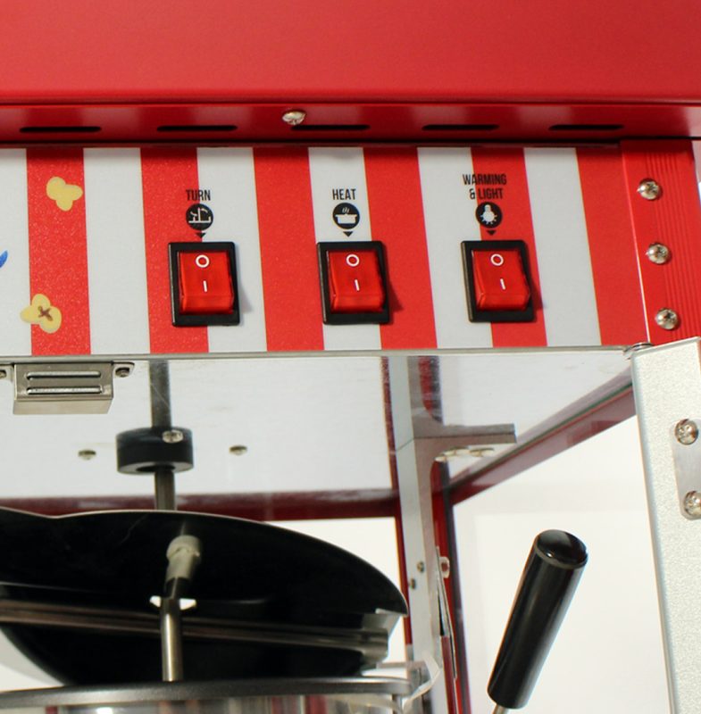 Descubre los Mejores Carritos para Tu Evento 6 Carrito TDC palomitas rojo zoom4