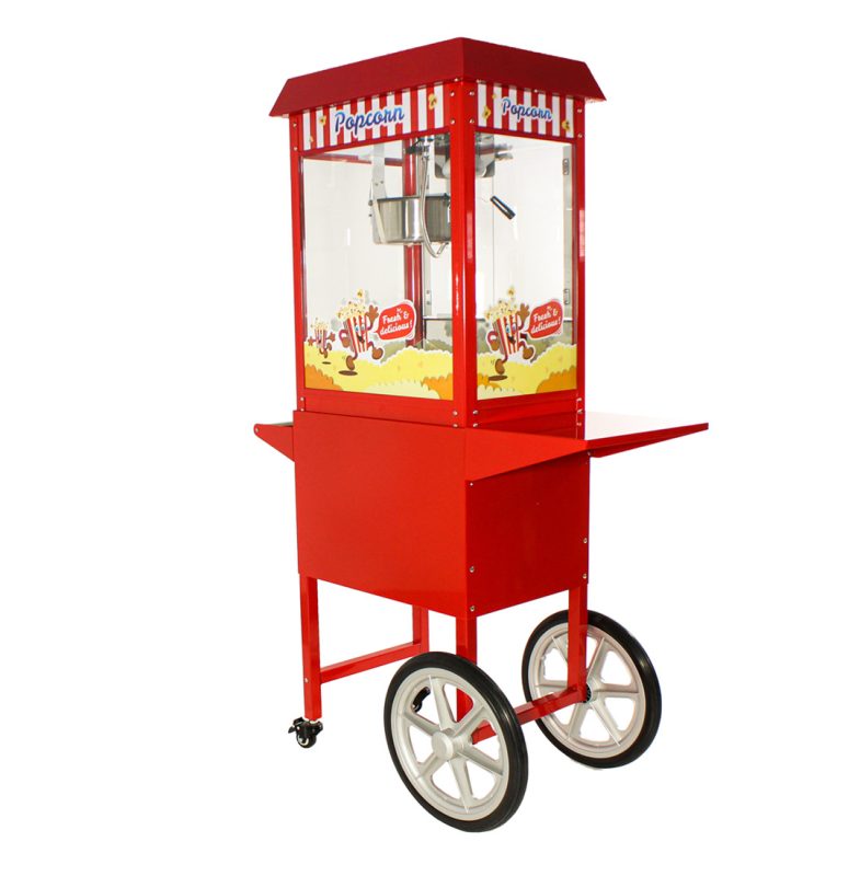 Descubre los Mejores Carritos para Tu Evento 7 Carrito TDC palomitas rojo2 copia