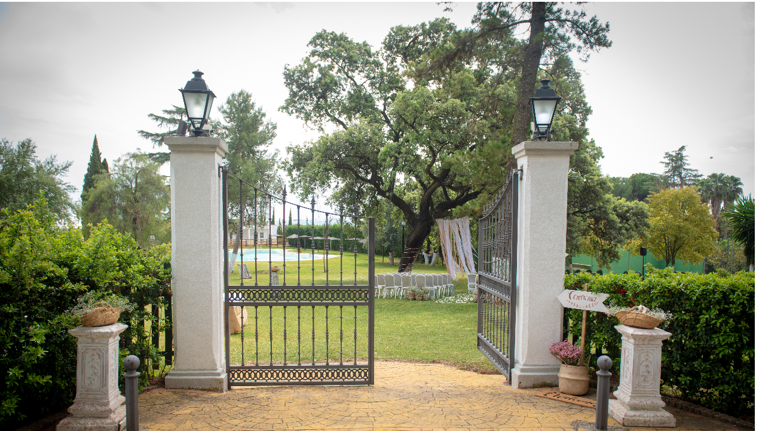 entrada jardin ceremonia