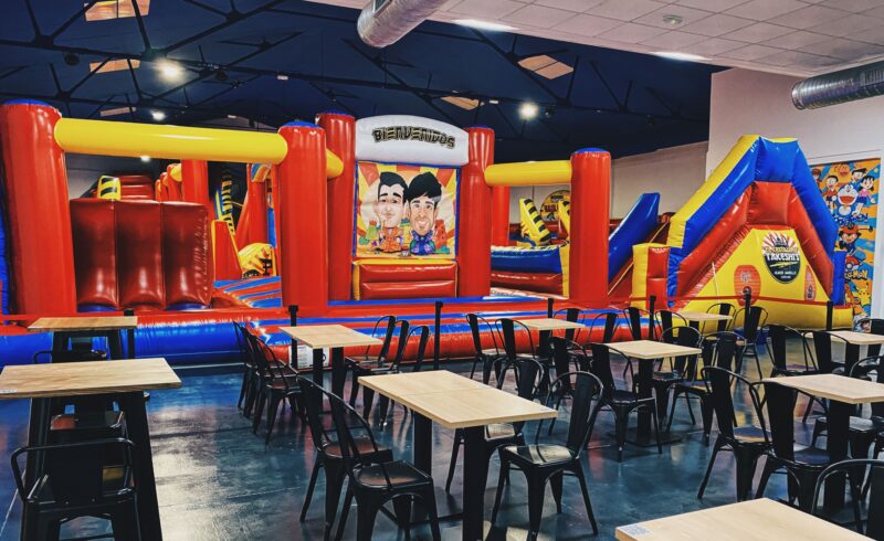 Local castillo de los guerreros por dentro